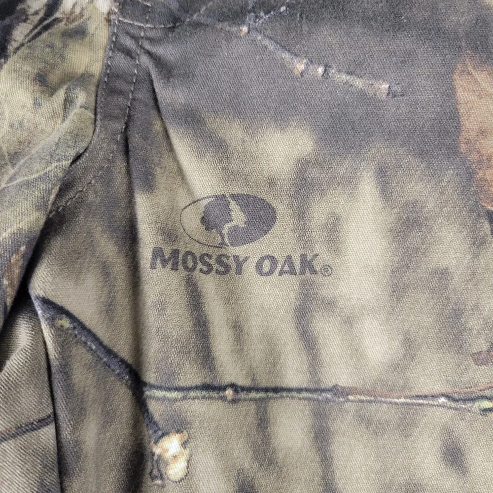 Mossy Oak Pants Mens 2XL Camo Cargo Straight Leg Hunting Outdoors